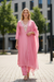 Pastel Pink Embroidered Suit Set with Dupatta – Elegant Festive Wear