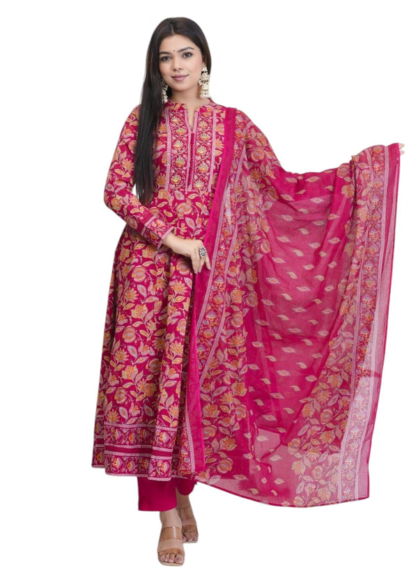 Anarkali woman suit