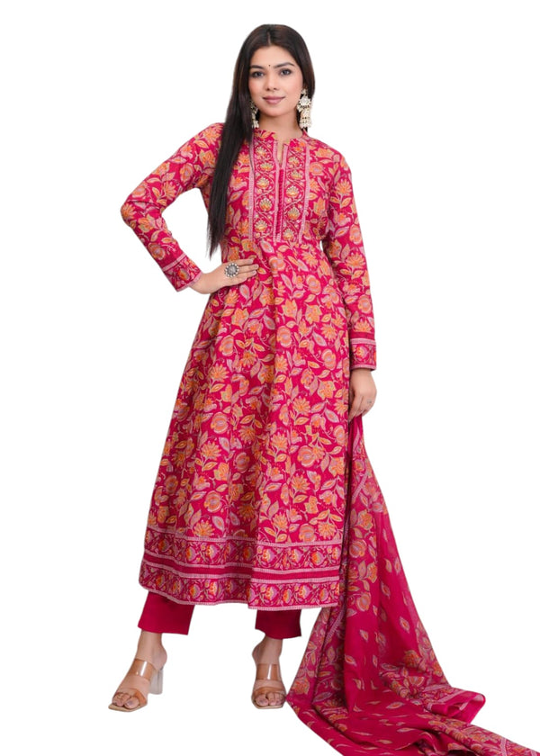 Anarkali woman suit