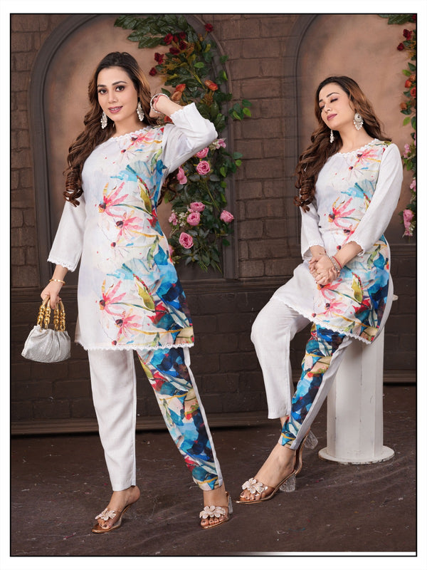 Top Pant Co-ord set Fabric