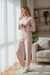 Winter Tracksuit | Soft Blush Pink Warm Fleece Set