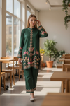 Winter Cord Set | Forest Grace Embroidered Co-ord